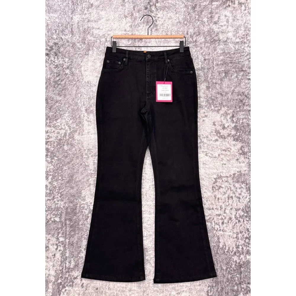 New Hey Joanie Jeans 27 Womens Vintage High Rise Flare LaLa Sexy Back